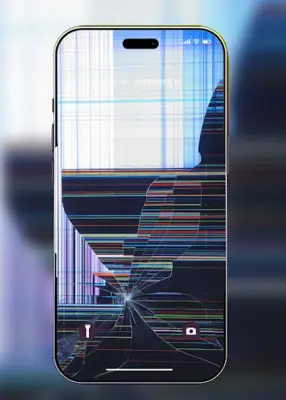 Broken Screen wallpaper HD android App screenshot 2